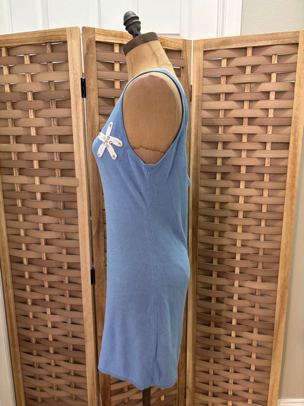 White fox Beach dress - Picture 4 of 7